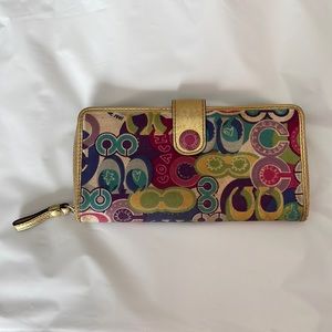 Used Authentic Coach Wallet